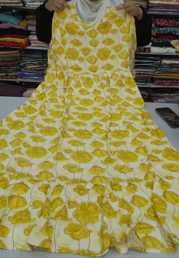 Premium Rayon Full Length Maxi Gown | MG141